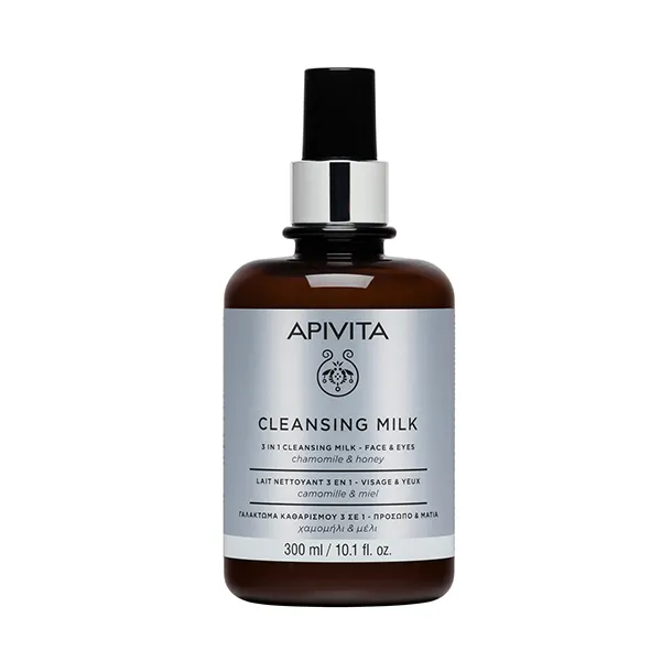 Очищающее молочко для лица и глаз Leche Limpiadora Apivita, 300 ml
Очищающее молочко для лица и глаз Leche Limpiadora Apivita, 300 ml
