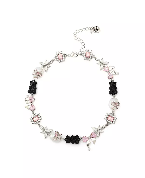 Ожерелье-Воротник с подвеской в виде плюшевого мишки из искусственного камня Betsey Johnson, multi
Ожерелье-Воротник с подвеской в виде плюшевого мишки из искусственного камня Betsey Johnson, multi