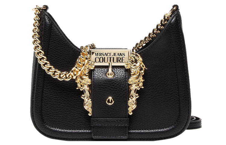 Кожаная женская сумка через плечо черная VERSACE JEANS COUTURE
Кожаная женская сумка через плечо черная VERSACE JEANS COUTURE