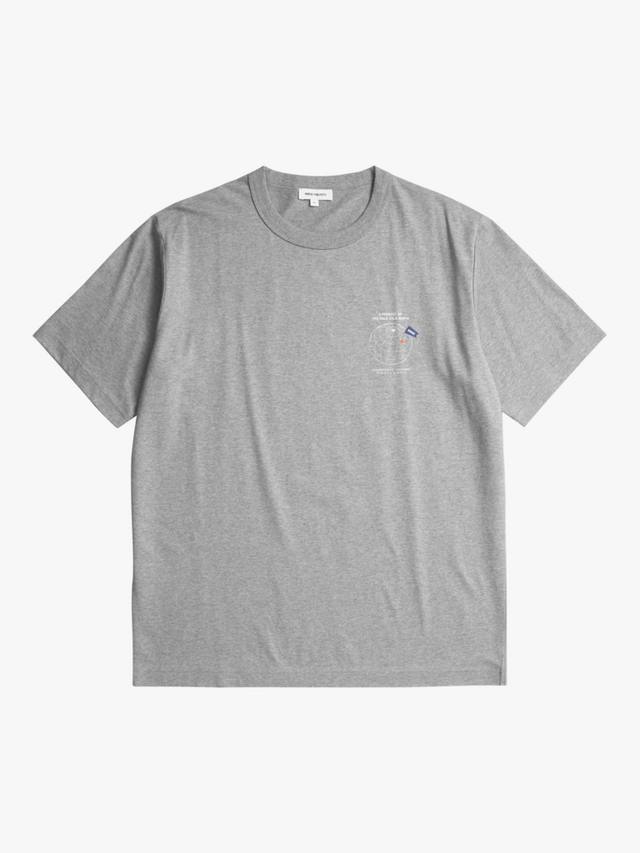 Футболка Holger Cotton Regular Fit с короткими рукавами Norse Projects, Grey Melange
Футболка Holger Cotton Regular Fit с короткими рукавами Norse Projects, Grey Melange