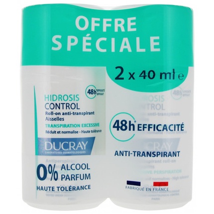 Роликовый антиперспирант Hidrosis Control 40 мл - Упаковка из 2 шт Ducray
Роликовый антиперспирант Hidrosis Control 40 мл - Упаковка из 2 шт Ducray