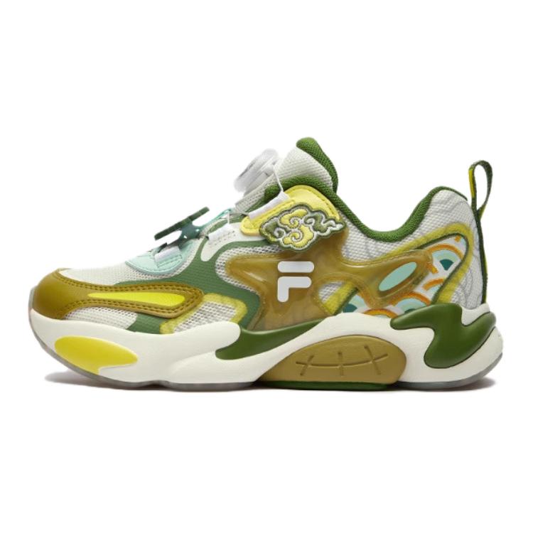 FILA KIDS Антискользящие износостойкие низкие детские беговые кроссовки бело-зеленые
FILA KIDS Антискользящие износостойкие низкие детские беговые кроссовки бело-зеленые
