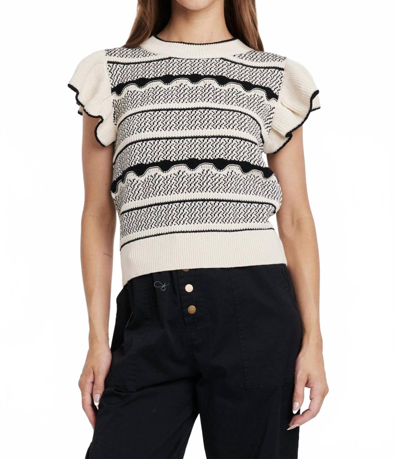 Беттани свитер с короткими рукавами в разноцветном исполнении Another Love, мультиколор
Беттани свитер с короткими рукавами в разноцветном исполнении Another Love, мультиколор