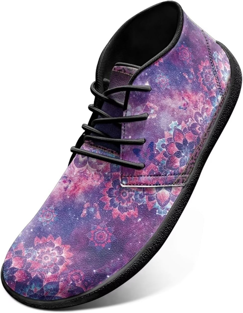 Мужские классические кроссовки с шнуровкой, кожаные, с широкой носочной частью, удобные, с животным принтом, для бега и спорта, повседневная уличная обувь Chririnla, Boho Flower Galaxy
Мужские классические кроссовки с шнуровкой, кожаные, с широкой носочной частью, удобные, с животным принтом, для бега и спорта, повседневная уличная обувь Chririnla, Boho Flower Galaxy