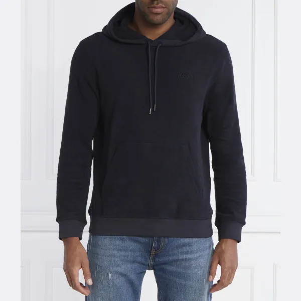 Толстовка свободного кроя из влажного полотенца Boss, синий
Толстовка свободного кроя из влажного полотенца Boss, синий