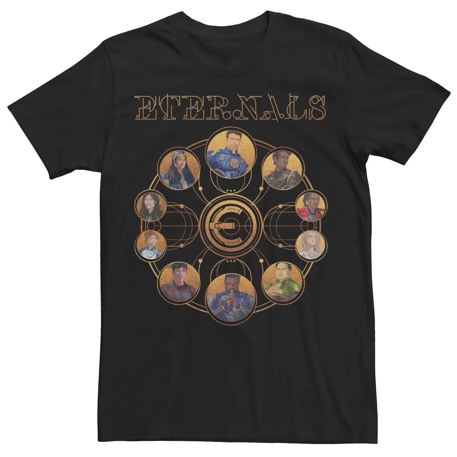Мужская футболка с абстрактной запахом и запахом Marvel Eternals Licensed Character
Мужская футболка с абстрактной запахом и запахом Marvel Eternals Licensed Character