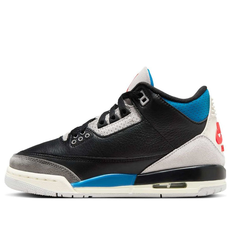 Кроссовки (GS) Air Jordan 3 Retro 'Black Military Blue', черный
Кроссовки (GS) Air Jordan 3 Retro 'Black Military Blue', черный