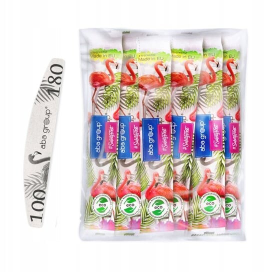 Пилочка для ногтей Aba Group Boat 100/180 Slim Safe Набор из 25 шт.