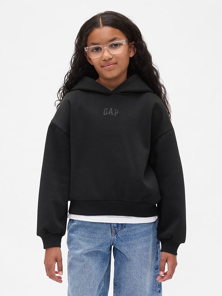 Толстовка черного цвета GAP
Толстовка черного цвета GAP
