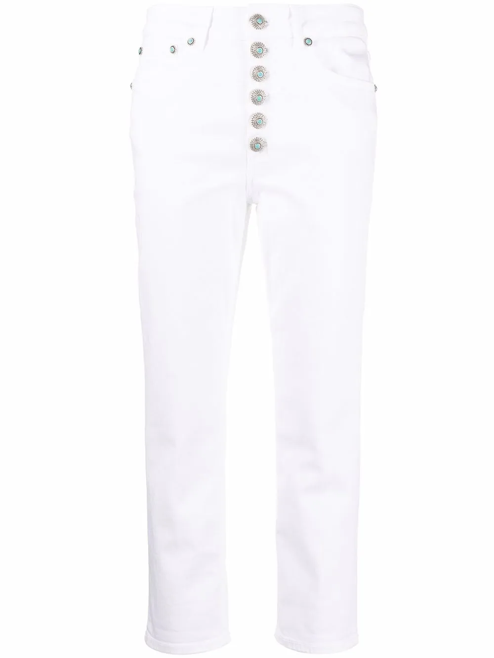 Укороченные джинсы Dondup, белый
Укороченные джинсы Dondup, белый