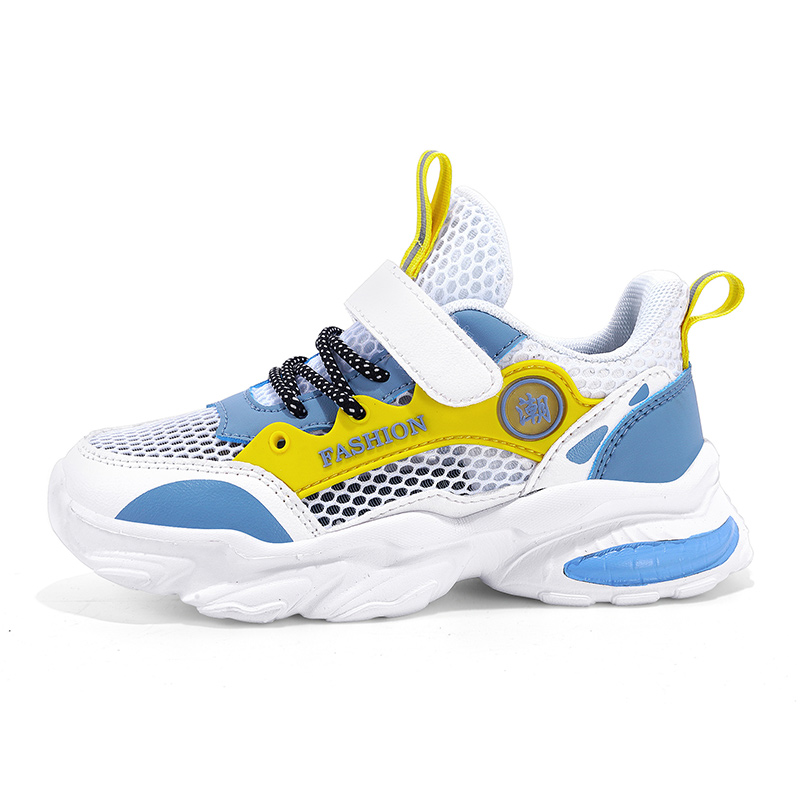 Нескользящая и дышащая детская обувь для повседневной носки SHIBU, бежевый/синий/желтый
Нескользящая и дышащая детская обувь для повседневной носки SHIBU, бежевый/синий/желтый