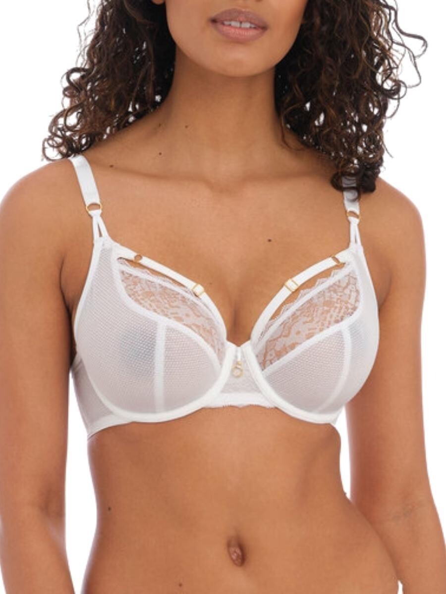 Бюстгальтер соблазнительница с глубоким вырезом Freya, белый
Бюстгальтер соблазнительница с глубоким вырезом Freya, белый