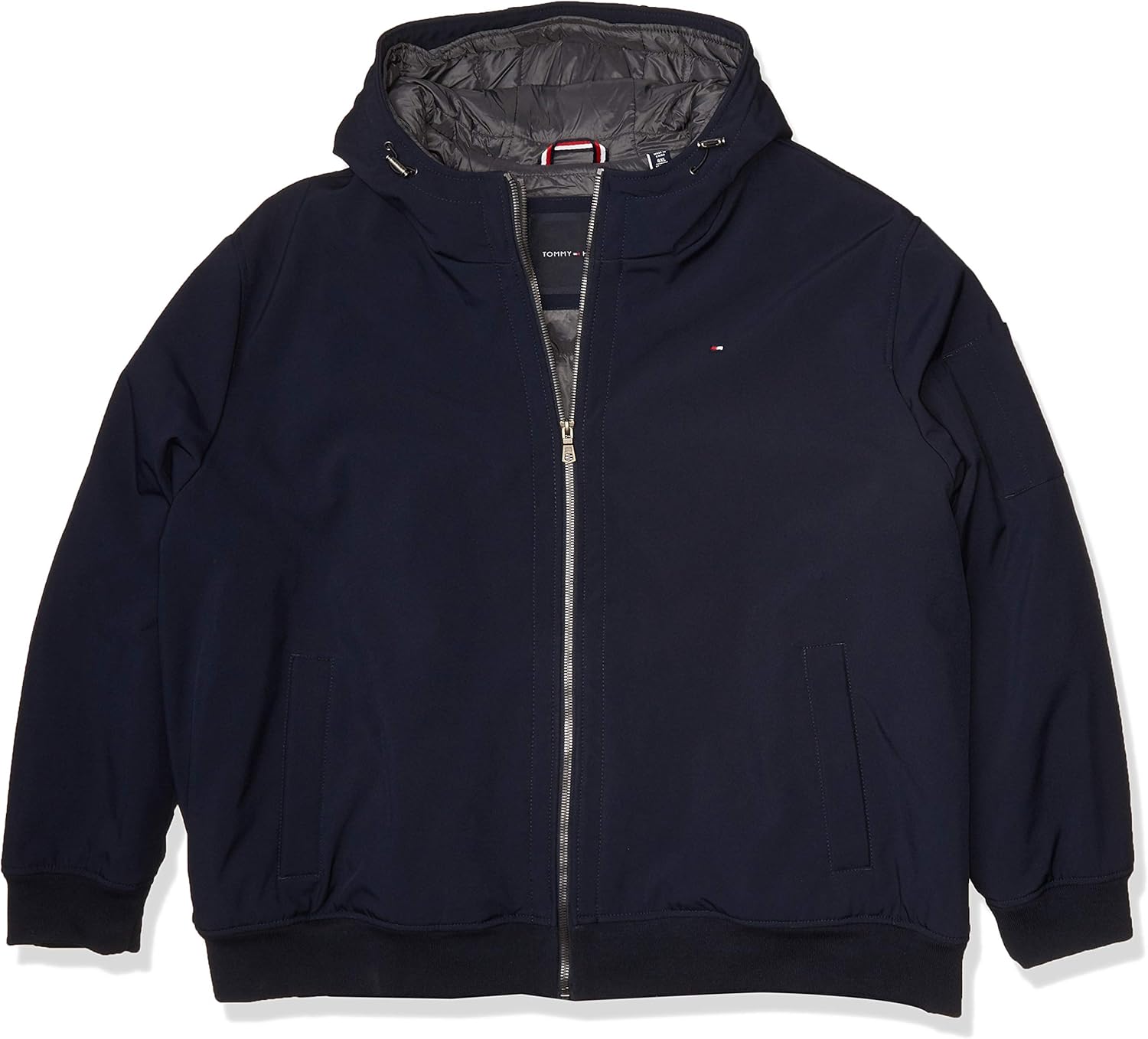 Мужская куртка-бомбер Tommy Hilfiger Soft Shell Active Filled, Navy/Dark Grey
Мужская куртка-бомбер Tommy Hilfiger Soft Shell Active Filled, Navy/Dark Grey