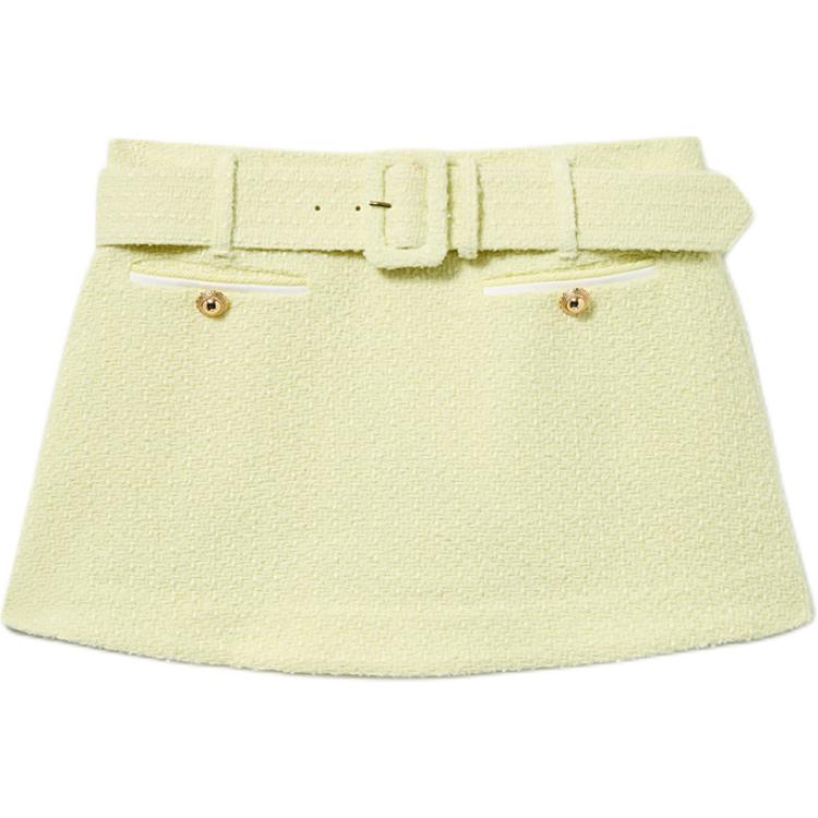 Шорты с поясом для автопортрета Self-portrait, желтый
Шорты с поясом для автопортрета Self-portrait, желтый