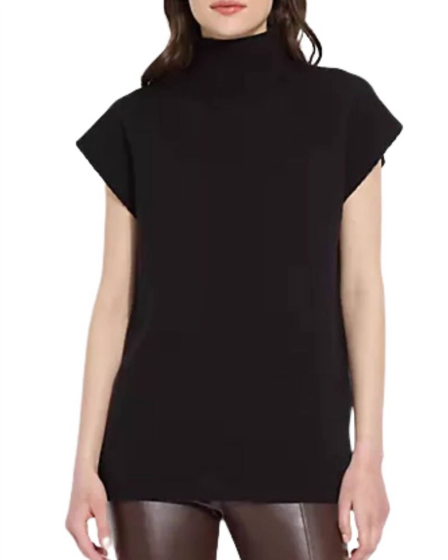 Cortado вязаный свитер туника топ черного цвета Lysse
Cortado вязаный свитер туника топ черного цвета Lysse