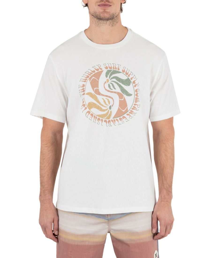 Мужская футболка с коротким рукавом Инь-Ян: ладони Hurley, Barely bone
Мужская футболка с коротким рукавом Инь-Ян: ладони Hurley, Barely bone