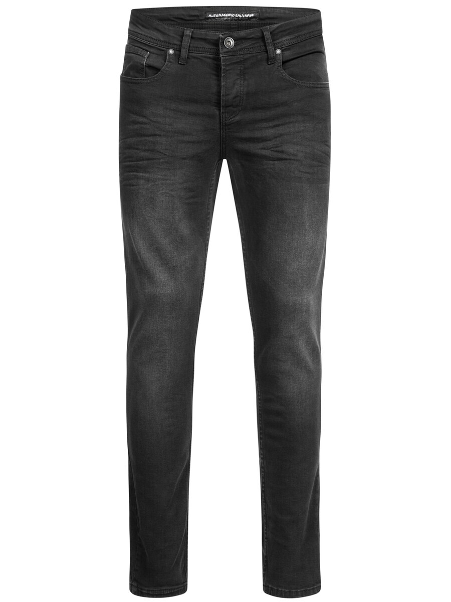Джинсы Alessandro Salvarini Regular Jeans, черный 
Джинсы Alessandro Salvarini Regular Jeans, черный