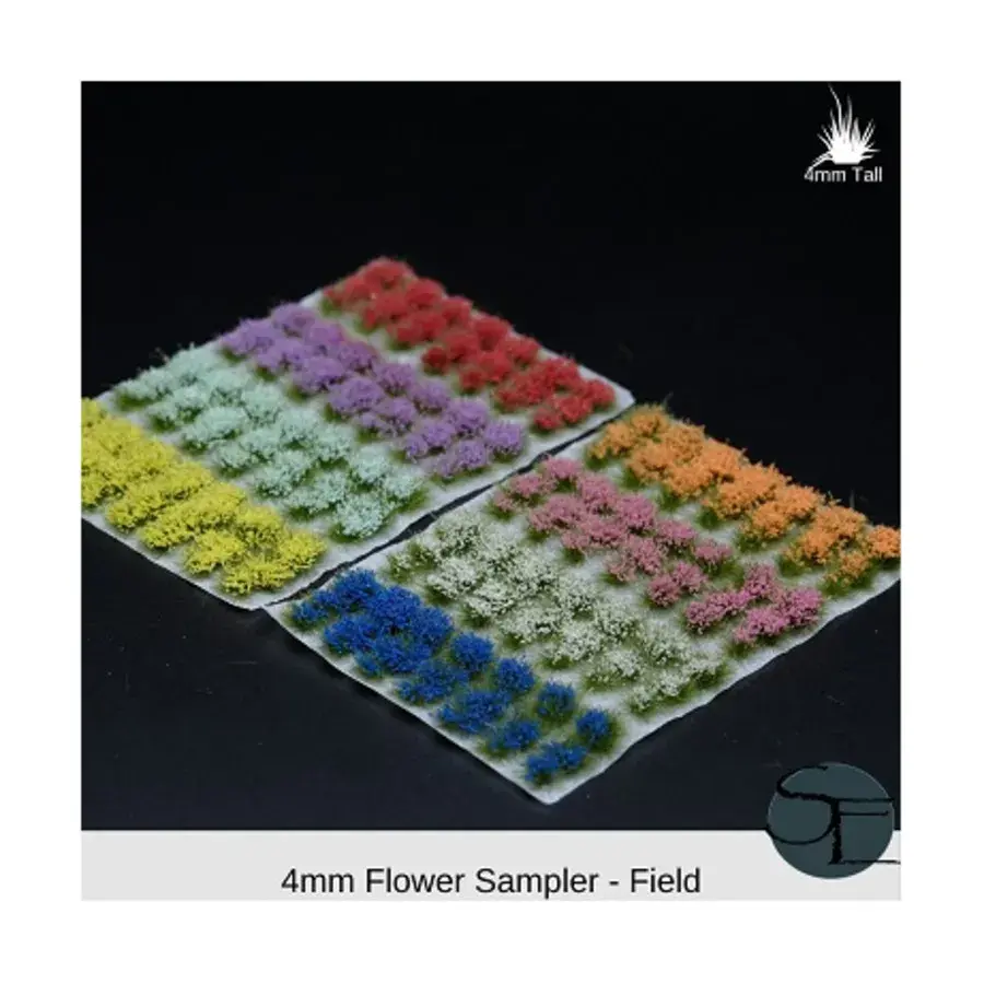 Поле — образец цветов (4 мм), Short Self-Adhesive Tufts (4mm)
Поле — образец цветов (4 мм), Short Self-Adhesive Tufts (4mm)