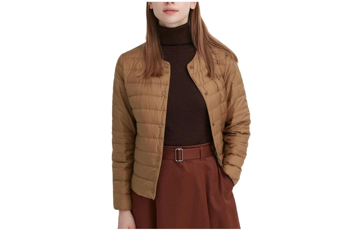 Куртка женская карамельно-коричневая Uniqlo
Куртка женская карамельно-коричневая Uniqlo