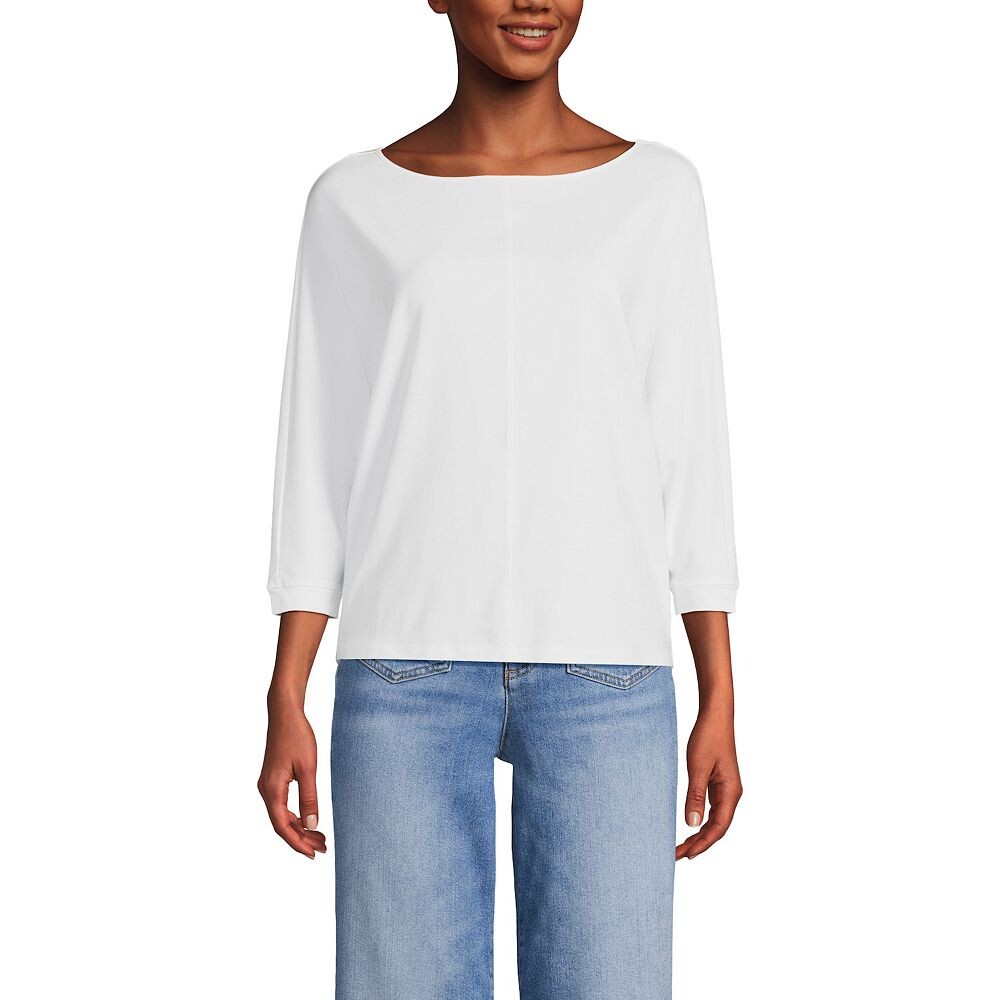 Женский топ из легкого трикотажа Lands End с вырезом «лодочка» и рукавами «летучая мышь» Lands' End, белый
Женский топ из легкого трикотажа Lands End с вырезом «лодочка» и рукавами «летучая мышь» Lands' End, белый