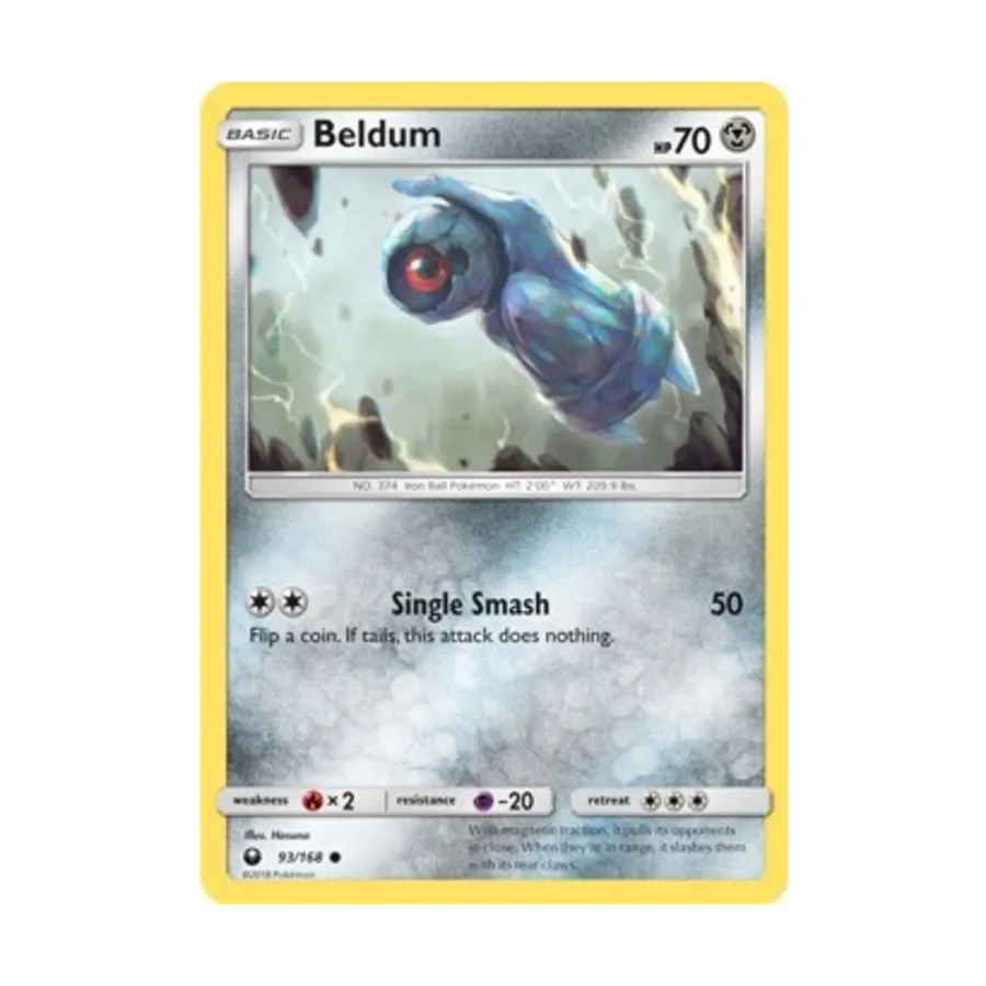 CCG Бельдум (93) (C) #93, Pokemon - SM - Celestial Storm - Singles
CCG Бельдум (93) (C) #93, Pokemon - SM - Celestial Storm - Singles