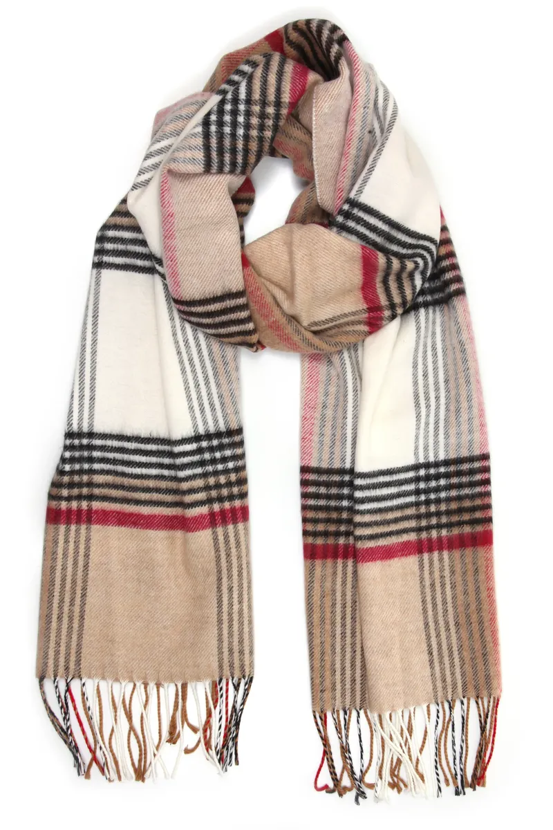 COLLEZIONE ALESSANDRO модный шарф "Chiara", приятный, мягкий, с клетчатым узором, коричневый
COLLEZIONE ALESSANDRO модный шарф "Chiara", приятный, мягкий, с клетчатым узором, коричневый