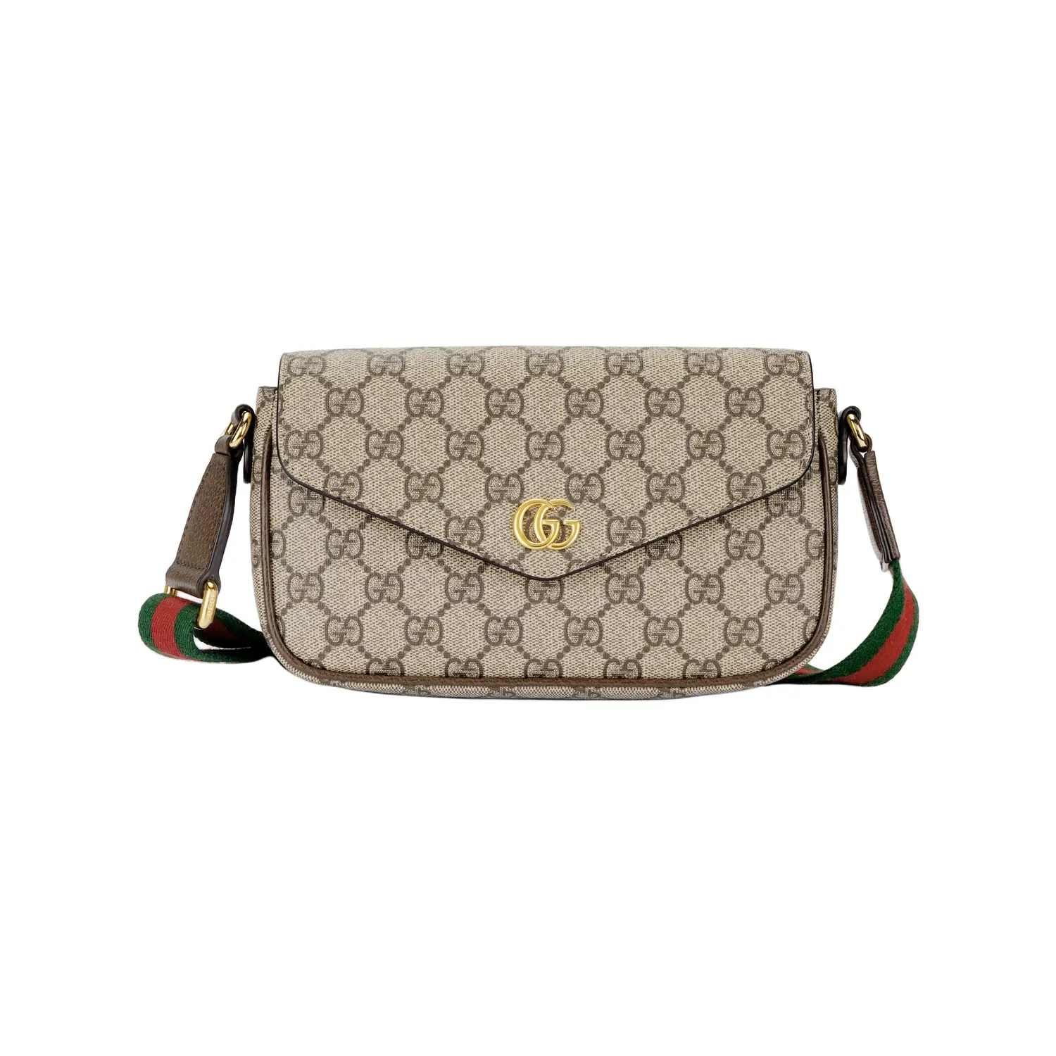GUCCI Миниатюрная коричневая женская сумка через плечо Ophidia Canvas With Leather
GUCCI Миниатюрная коричневая женская сумка через плечо Ophidia Canvas With Leather