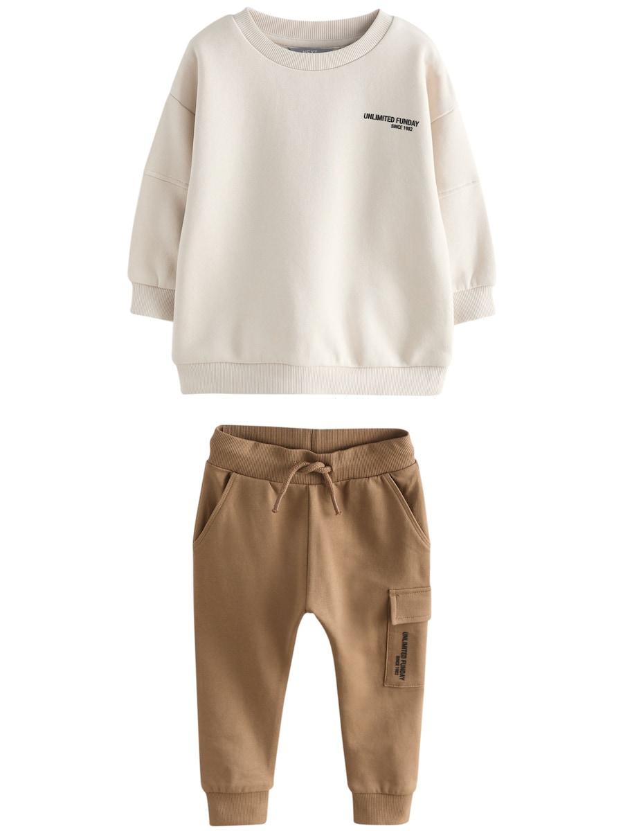 Спортивный костюм Next, Camel/Off White
Спортивный костюм Next, Camel/Off White