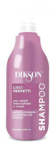 Dikson Lisci Perfetti, Разглаживающий шампунь, 500мл
Dikson Lisci Perfetti, Разглаживающий шампунь, 500мл