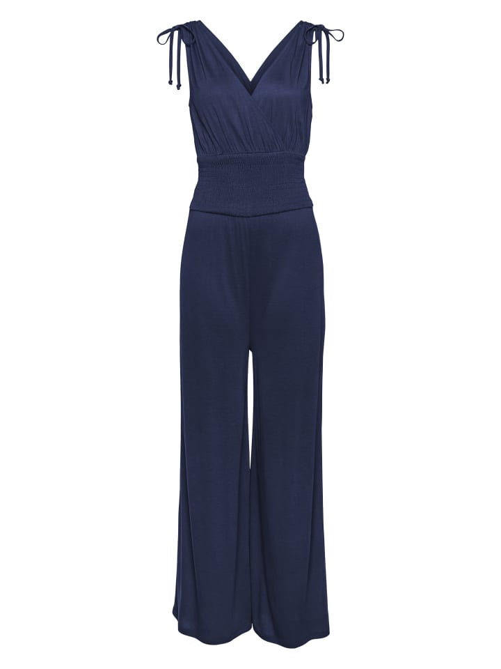 Комбинезон LASCANA, темно-синий 
Комбинезон LASCANA, темно-синий