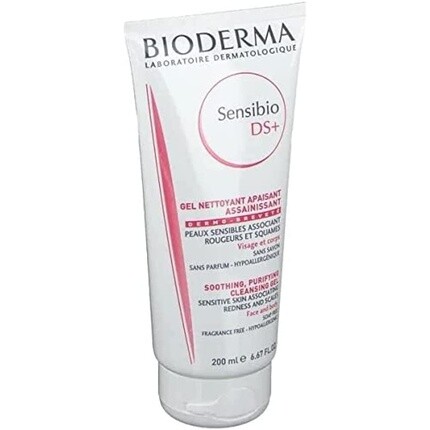 Sensibio Ds+ Успокаивающий очищающий очищающий гель 200 мл, Bioderma
Sensibio Ds+ Успокаивающий очищающий очищающий гель 200 мл, Bioderma