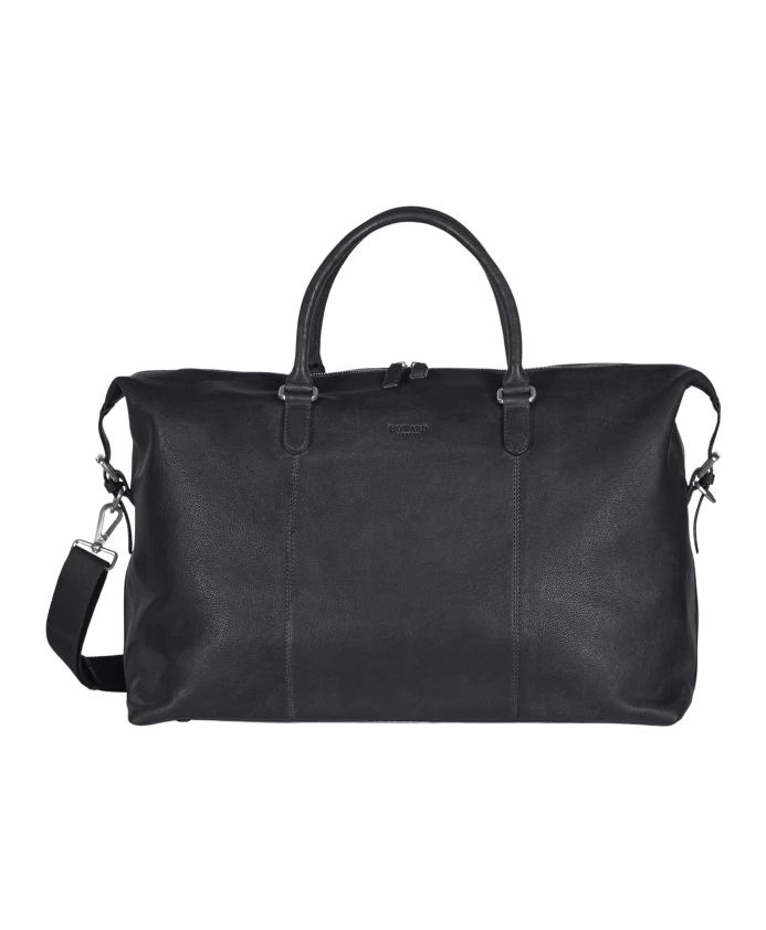 Кожаная выходная сумка Jacob Howard London, черный
Кожаная выходная сумка Jacob Howard London, черный