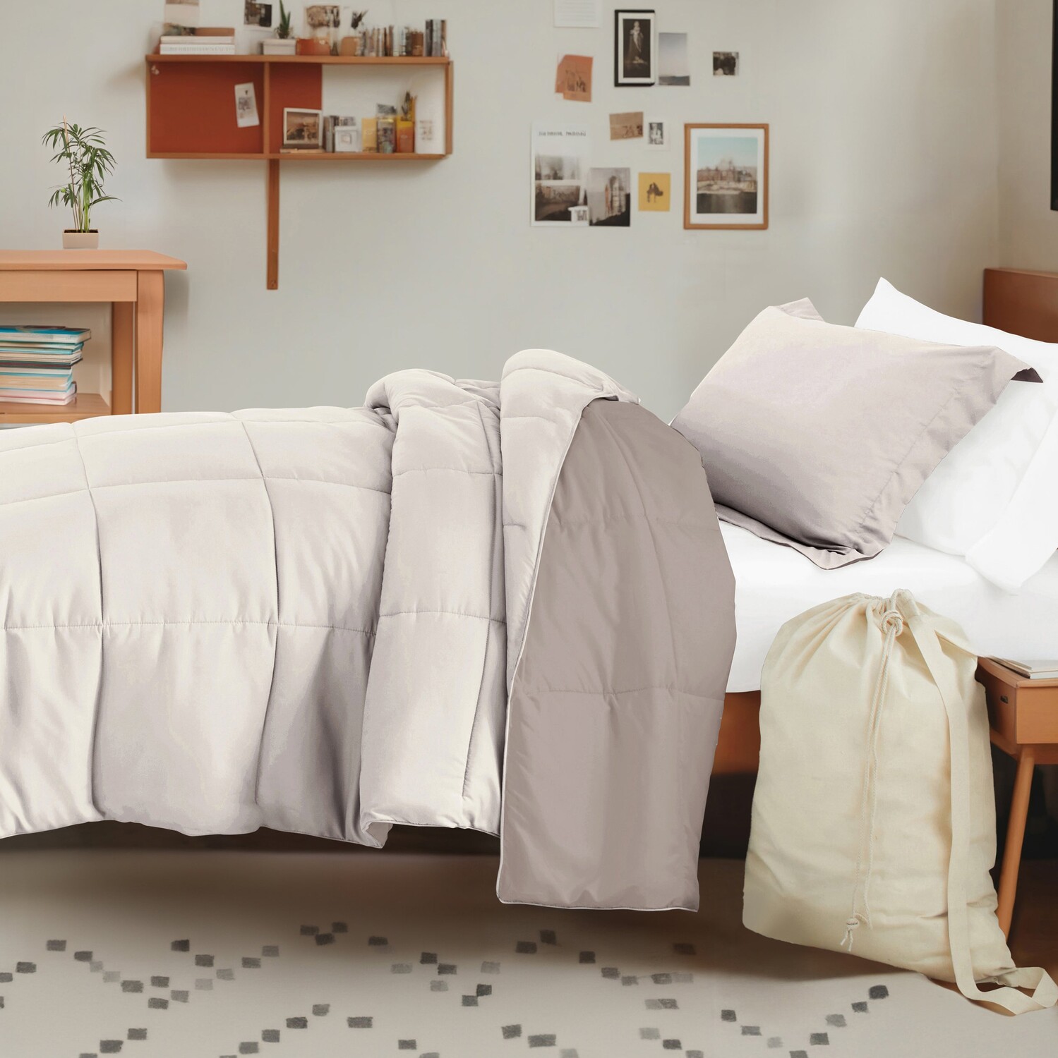 Комплект постельного белья Ultimate College Essentials ienjoy Home, цвет Natural / Latte
Комплект постельного белья Ultimate College Essentials ienjoy Home, цвет Natural / Latte