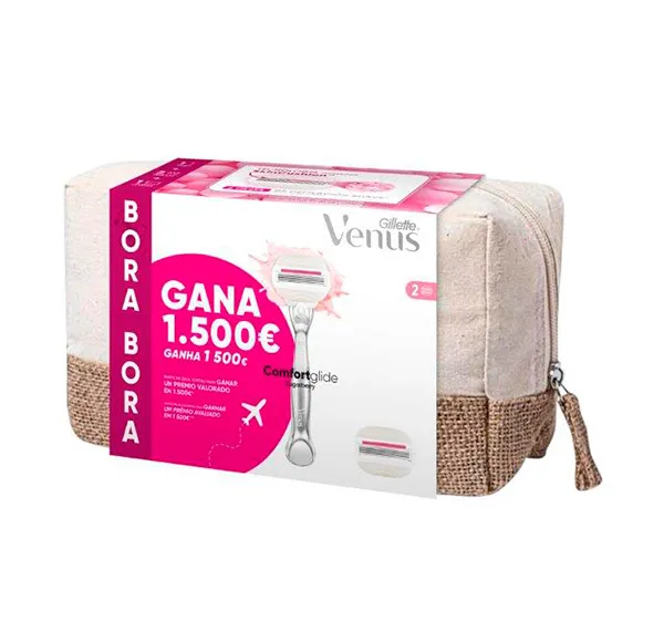Сумка для туалетных принадлежностей для бритвы Comfortglide для удаления волос Borabora Gillette, 1 UD