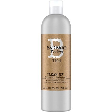 Bed Head For Men By Clean Up Мужской ежедневный кондиционер, идеально подходящий для нормальных волос, 750 мл, Tigi