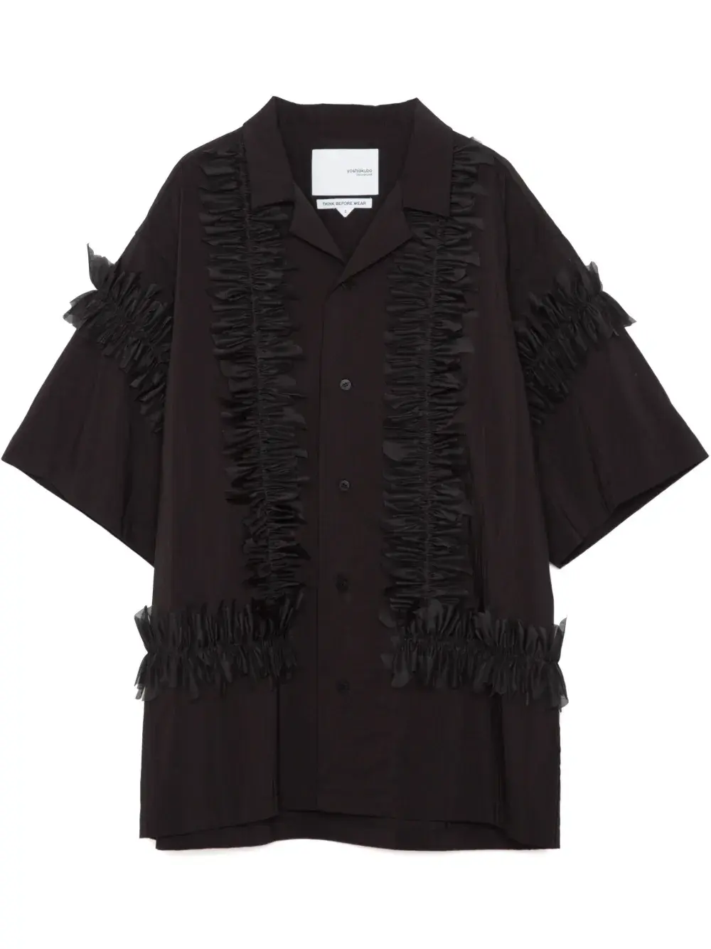 Рубашка Fringe Leaf Yoshiokubo, черный
Рубашка Fringe Leaf Yoshiokubo, черный