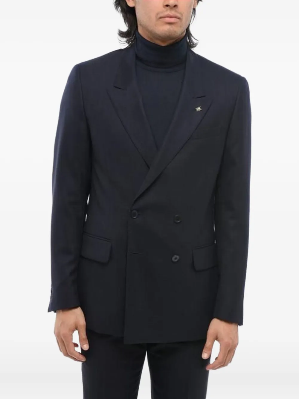 Двубортный пиджак Corneliani, синий
Двубортный пиджак Corneliani, синий