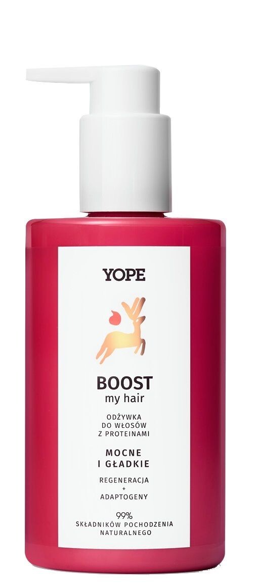 Yope Boost Кондиционер для волос, 300 ml
Yope Boost Кондиционер для волос, 300 ml