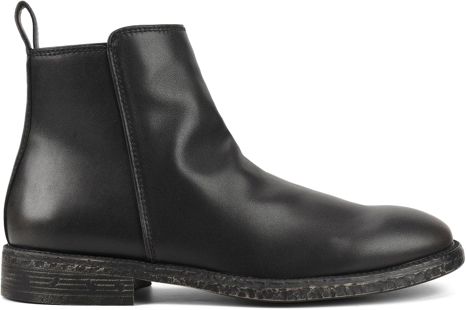 Мужские кожаные ботинки FIEEIF с боковой молнией, стильные и комфортные ботинки Челси, черный
Мужские кожаные ботинки FIEEIF с боковой молнией, стильные и комфортные ботинки Челси, черный