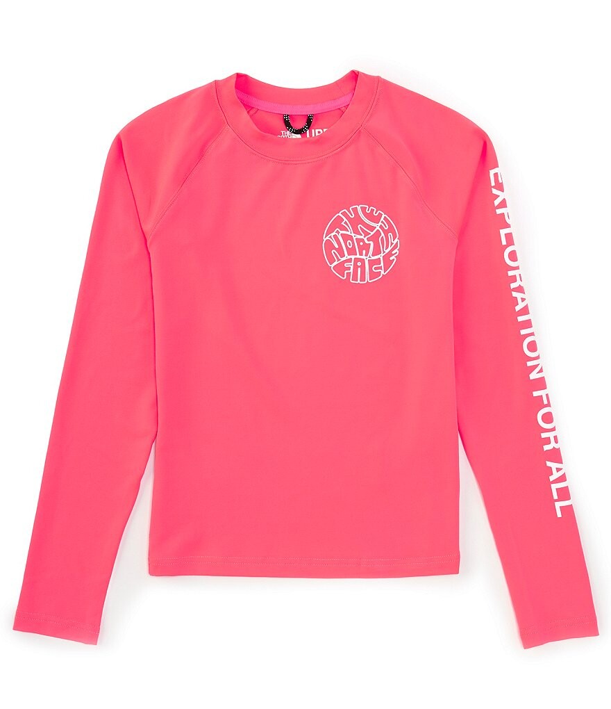 Футболка Poppy Sun с длинными рукавами The North Face для маленьких/больших девочек 6–16 лет, розовый
Футболка Poppy Sun с длинными рукавами The North Face для маленьких/больших девочек 6–16 лет, розовый