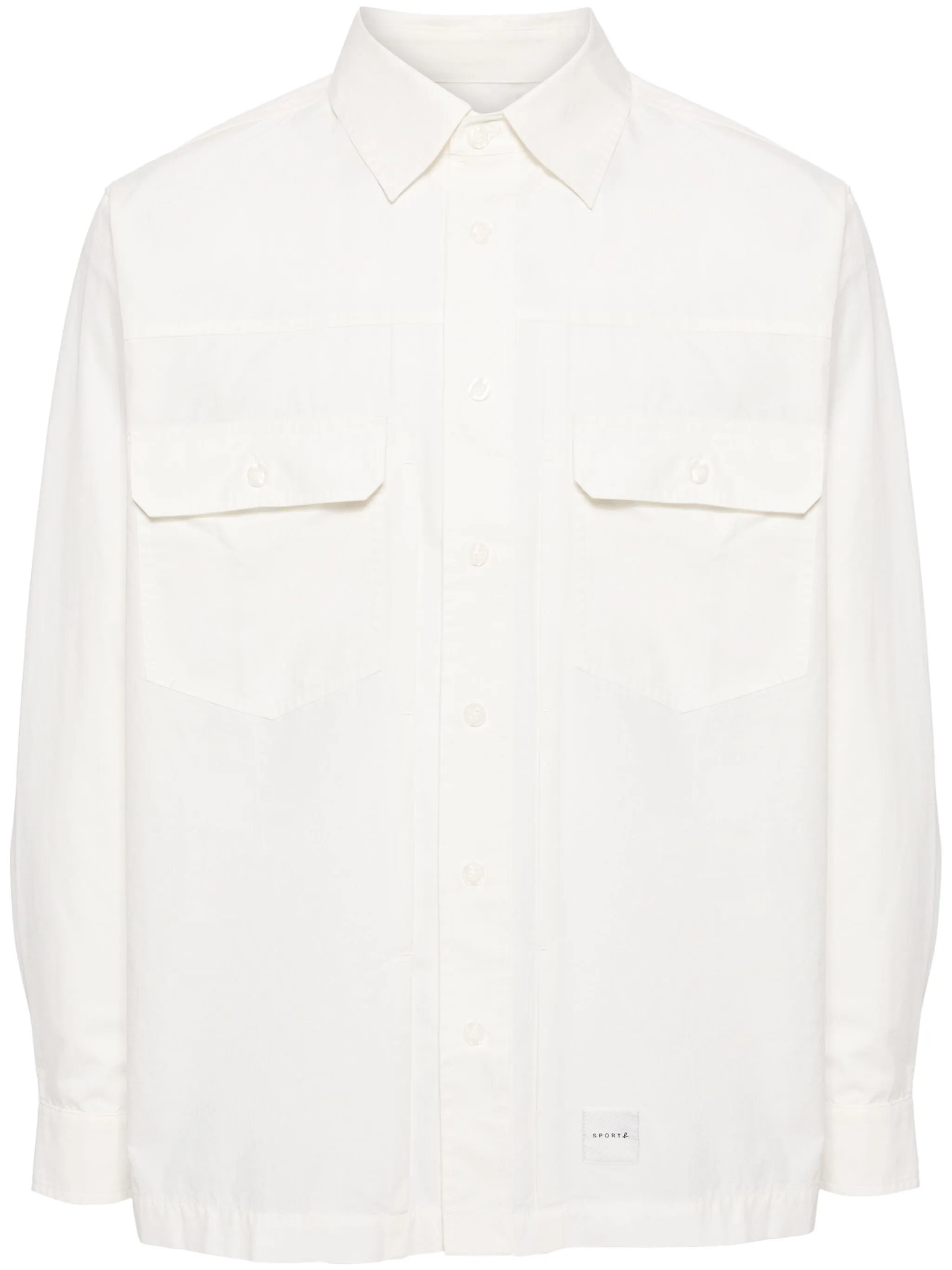 Поплиновая рубашка с карманами Sport B. By Agnès B., белый
Поплиновая рубашка с карманами Sport B. By Agnès B., белый