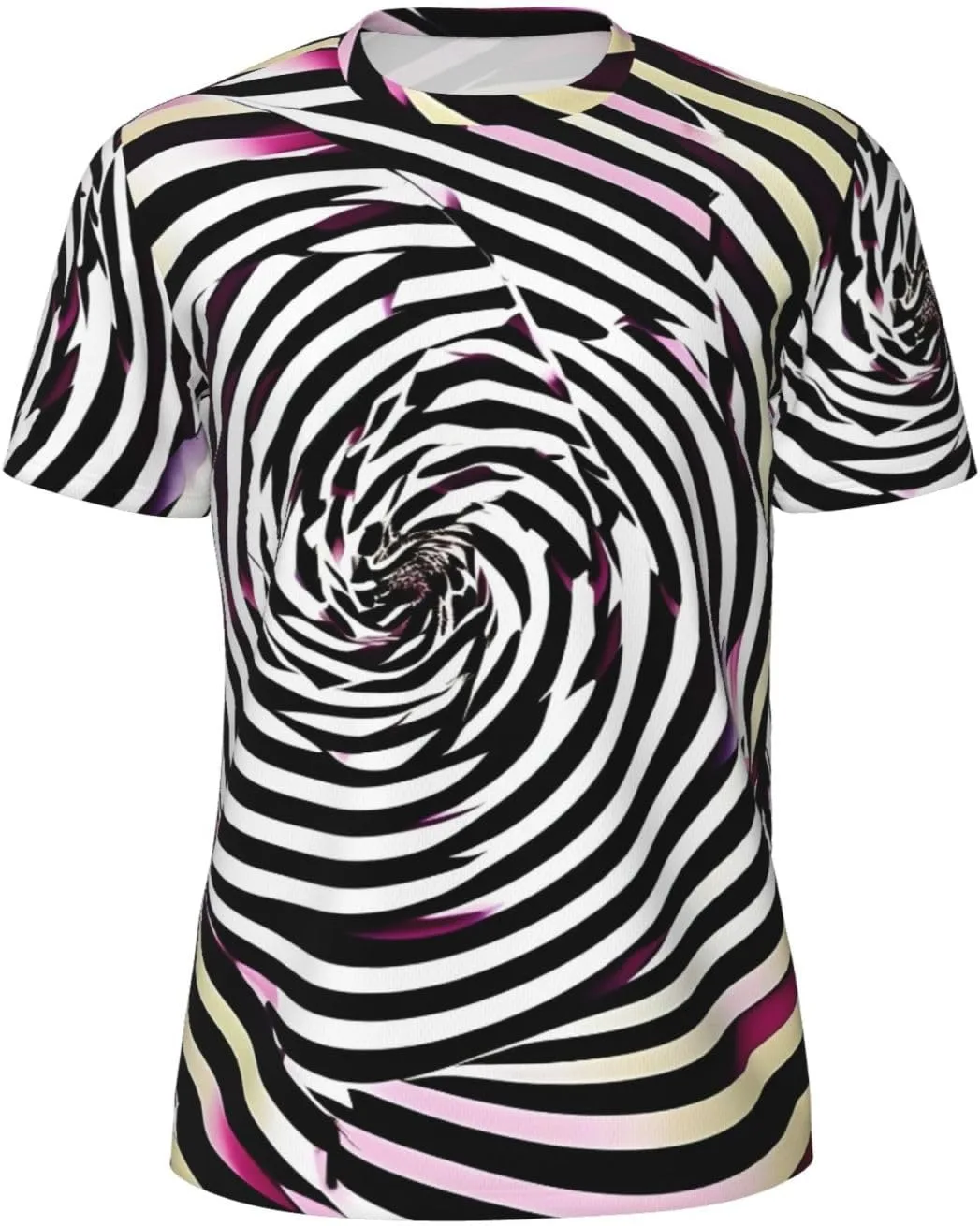 Футболка мужская Spiral Optical Illusion GIF Print, короткий рукав, дышащая CADREWY
Футболка мужская Spiral Optical Illusion GIF Print, короткий рукав, дышащая CADREWY