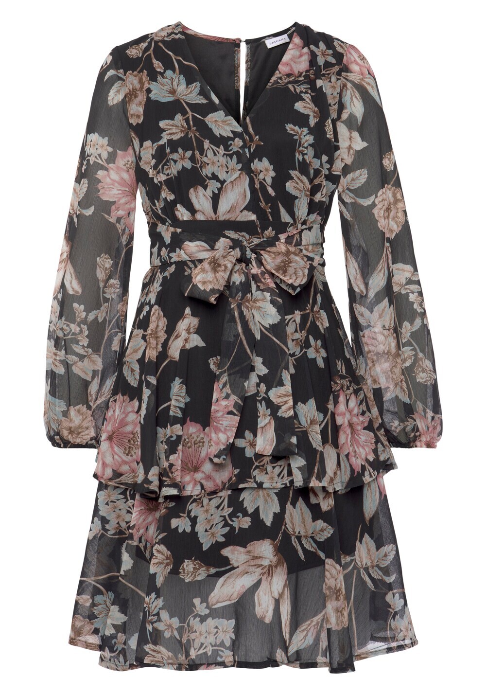 Платье Lascana, черный
Платье Lascana, черный