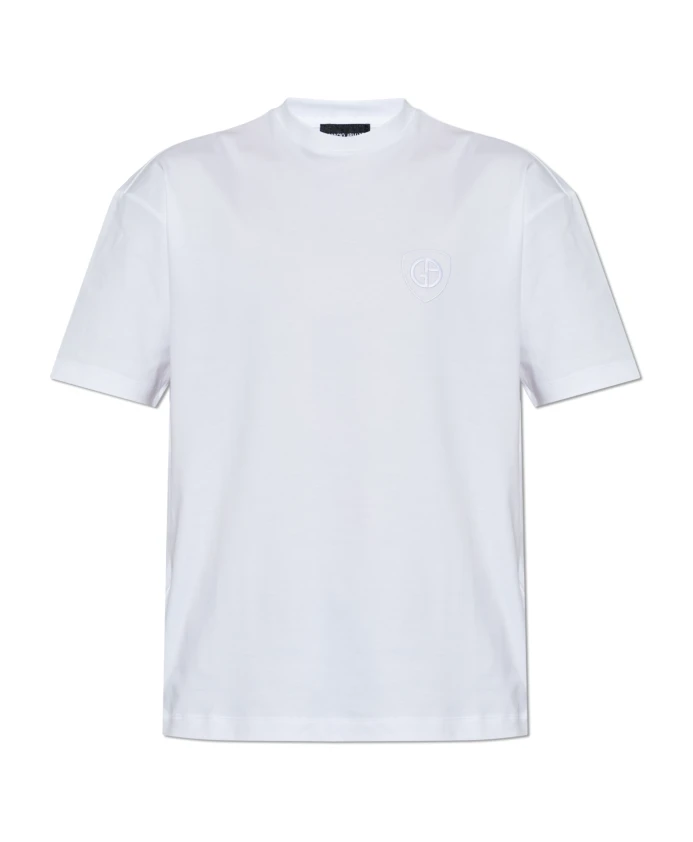 Футболка ASV из трикотажа с круглым вырезом Giorgio Armani, белый
Футболка ASV из трикотажа с круглым вырезом Giorgio Armani, белый