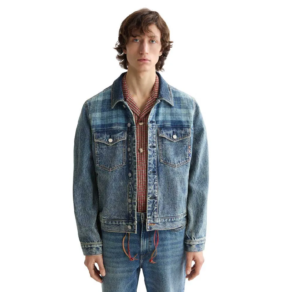 Куртка Scotch & Soda Contrast Check Panelling denim, синий
Куртка Scotch & Soda Contrast Check Panelling denim, синий
