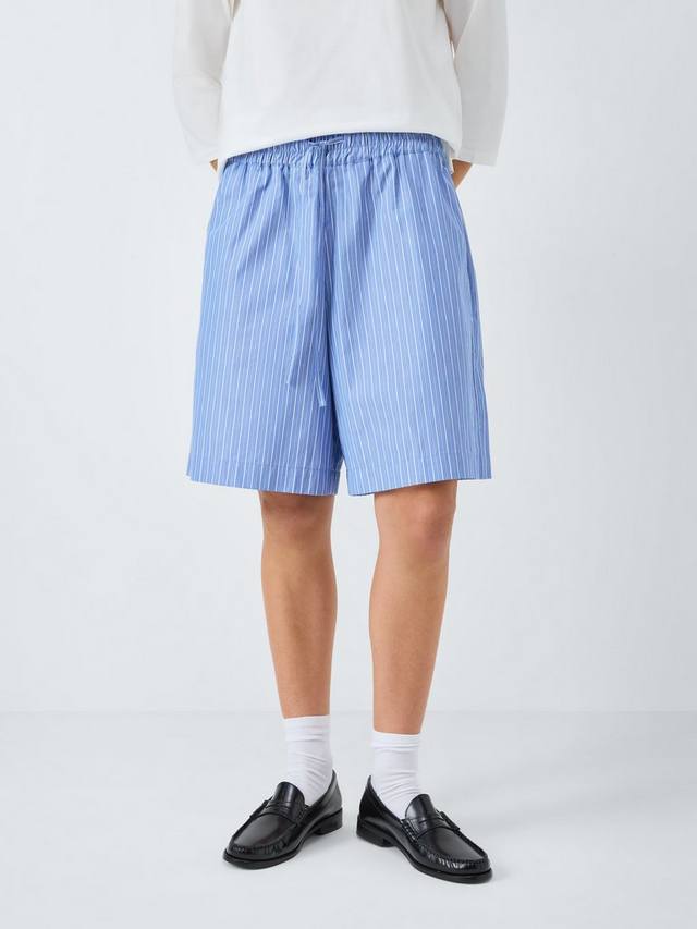 Короткие шорты Corinto из хлопка в полоску Weekend MaxMara, Blue/White
Короткие шорты Corinto из хлопка в полоску Weekend MaxMara, Blue/White