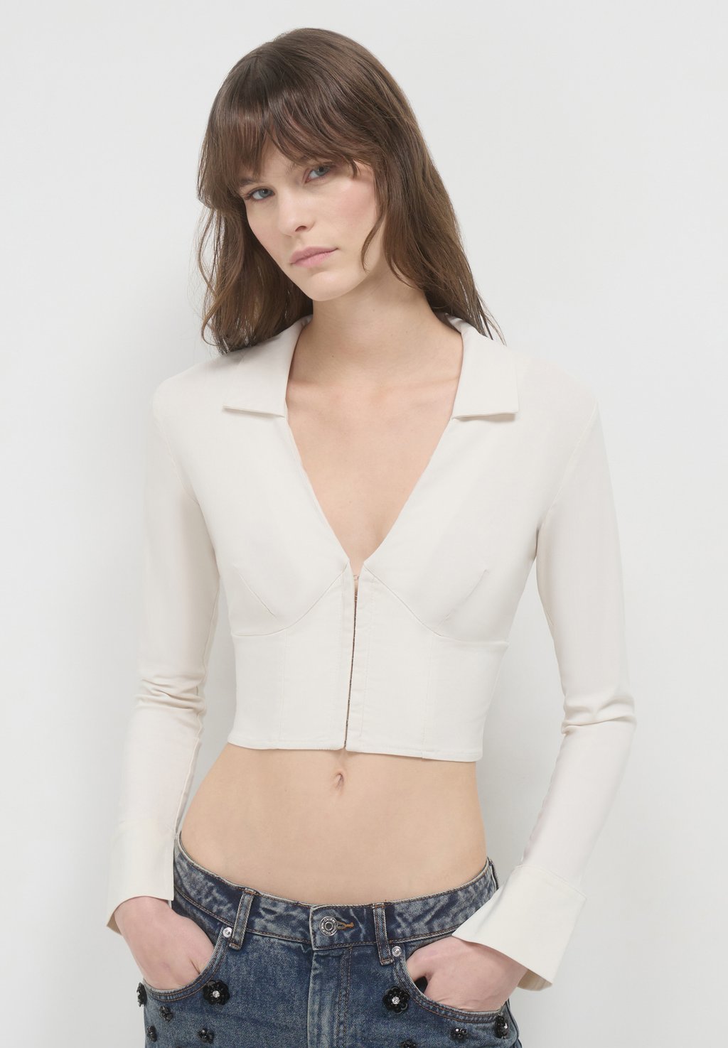 Блузка на пуговицах Calliope, белый
Блузка на пуговицах Calliope, белый