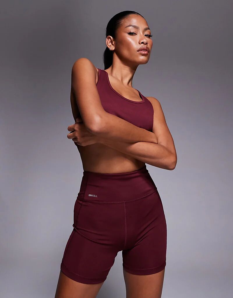 Тренировочные леггинсы Puma Tad Essential HW 5 дюймов бордового цвета
Тренировочные леггинсы Puma Tad Essential HW 5 дюймов бордового цвета