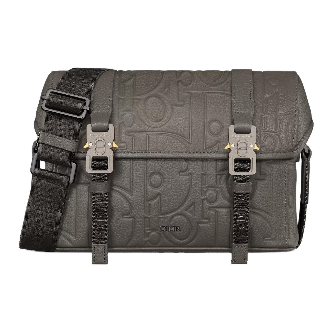DIOR Кожаная сумка через плечо женская серая
DIOR Кожаная сумка через плечо женская серая