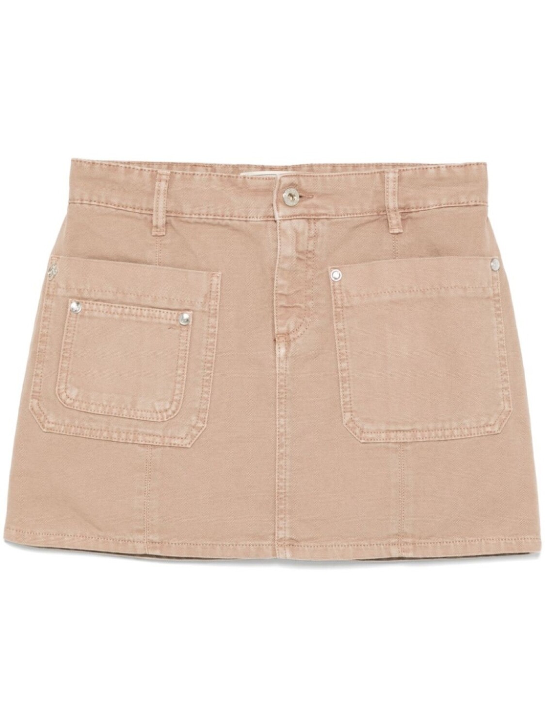 Мини-юбка из парусины Blumarine, нейтральный
Мини-юбка из парусины Blumarine, нейтральный